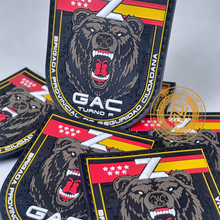 Cargar imagen en el visor de la galería, EMBLEMA GRUPOS DE ATENCIÓN AL CIUDADANO G.A.C. - MADRID TURNO FOXTROT