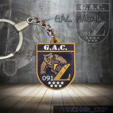 Cargar imagen en el visor de la galería, LLAVERO G.A.C. GRUPO DE ATENCIÓN AL CIUDADANO MADRID