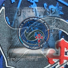 Cargar imagen en el visor de la galería, EMBLEMA CONMEMORATIVO XXX ANIVERSARIO VIII U.I.P. RAYA - VIGO