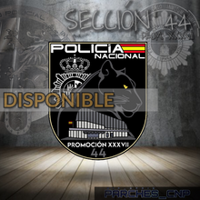 Cargar imagen en el visor de la galería, EMBLEMA CONMEMORATIVO DE LA SECCIÓN 44 DE LA PROMOCIÓN XXXVII