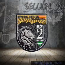 Cargar imagen en el visor de la galería, EMBLEMA CONMEMORATIVO DE LA SECCIÓN 02 DE LA PROMOCIÓN XXXVII