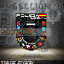Cargar imagen en el visor de la galería, EMBLEMA CONMEMORATIVO DE LA SECCIÓN 17 DE LA PROMOCIÓN XXXVIII