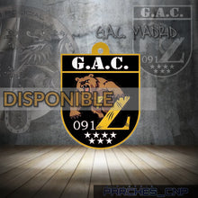 Cargar imagen en el visor de la galería, LLAVERO G.A.C. GRUPO DE ATENCIÓN AL CIUDADANO MADRID