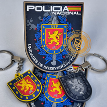 Cargar imagen en el visor de la galería, LLAVERO U.I.P. -UNIDADES DE INTERVENCIÓN POLICIAL