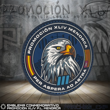 Cargar imagen en el visor de la galería, EMBLEMA CONMEMORATIVO PROMOCIÓN XLIV P.L. MENORCA
