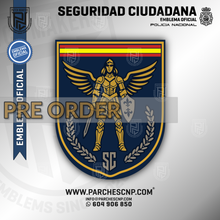 Cargar imagen en el visor de la galería, EMBLEMA OFICIAL DE SEGURIDAD CIUDADANA POLICIA NACIONAL
