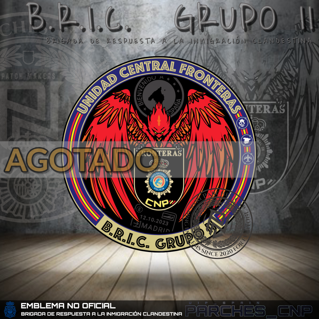 EMBLEMA NO OFICIAL DE LA B.R.I.C. GRUPO 2