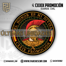 Cargar imagen en el visor de la galería, EMBLEMA CONMEMORATIVO G.C. PROMOCION CXXIX 2023-24 (GUERRERO)
