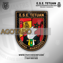 Cargar imagen en el visor de la galería, EMBLEMA DE BRAZO EQUIPO DE SEGURIDAD EMBAJADA DE TETUÁN (MARRUECOS)
