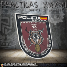 Cargar imagen en el visor de la galería, EMBLEMA CONMEMORATIVO PRÁCTICAS - PUENTE DE VALLECAS PROMOCIÓN XXXVII
