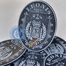 Cargar imagen en el visor de la galería, PLACA EMBLEMA LEONIS - MMXXII SEGURIDAD TACTICA
