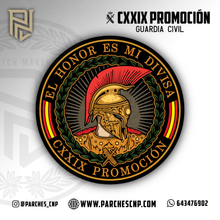 Cargar imagen en el visor de la galería, EMBLEMA CONMEMORATIVO G.C. PROMOCION CXXIX 2023-24 (GUERRERO)
