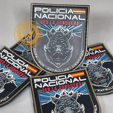 Cargar imagen en el visor de la galería, EMBLEMA DE BRAZO UNIDAD EXTRANJERÍA Y DOCUMENTACIÓN DE LA JONQUERA
