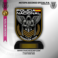 Cargar imagen en el visor de la galería, METOPA PROMOCIÓN XXXIV OFICIALES POLICÍA NACIONAL
