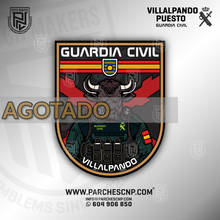 Cargar imagen en el visor de la galería, EMBLEMA GUARDIA CIVIL PUESTO DE VILLALPANDO (ZAMORA)
