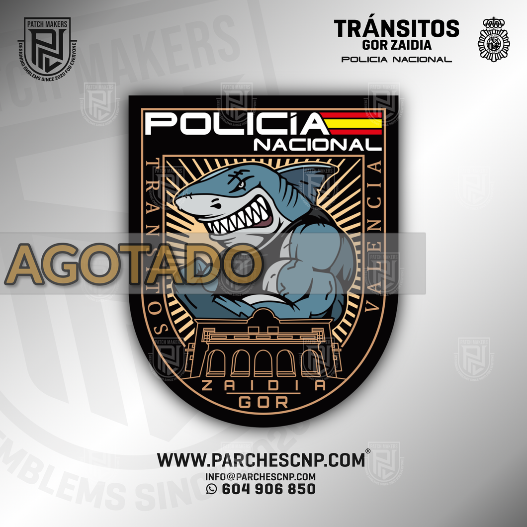 PARCHE DE BRAZO DEL G.O.R. DISTRITO TRANSITOS - VALENCIA