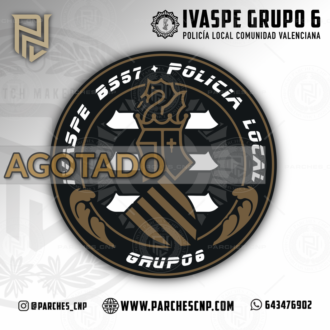 EMBLEMA CONMEMORATIVO IVASPE BS-57 GRUPO 06