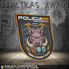Cargar imagen en el visor de la galería, EMBLEMA CONMEMORATIVO PRÁCTICAS - COMISARÍA PROVINCIAL DE OURENSE PROMOCIÓN XXXVII
