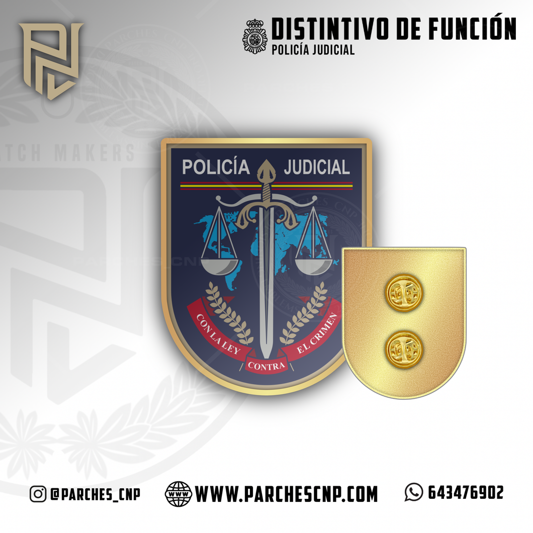 EMBLEMA OFICIAL POLICIA JUDICIAL