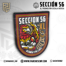 Cargar imagen en el visor de la galería, EMBLEMA CONMEMORATIVO SECCIÓN 56 P.N. E.B. PROMOCIÓN XL
