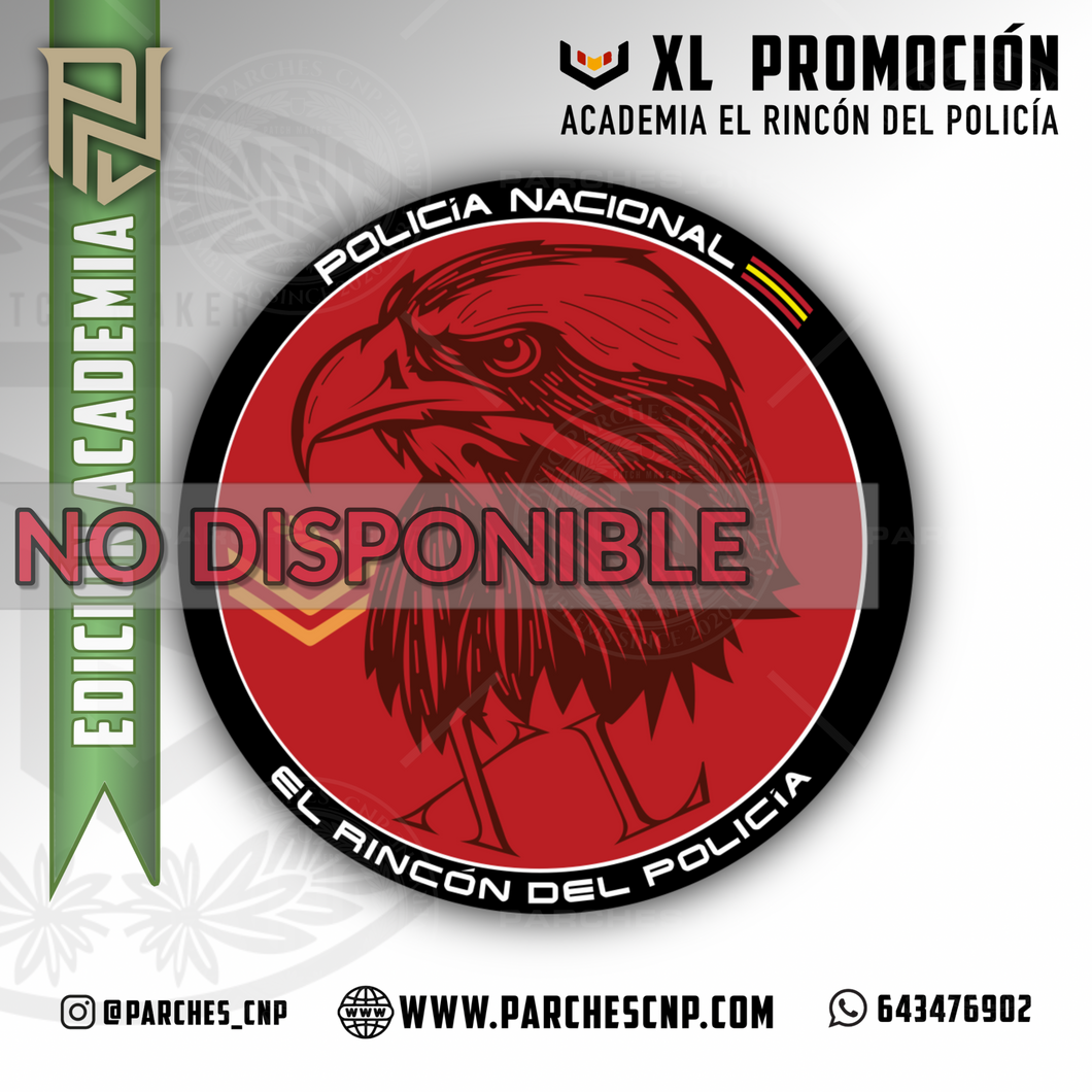 EMBLEMA ACADEMIA EL RINCON DEL POLICIA - PROMO XL