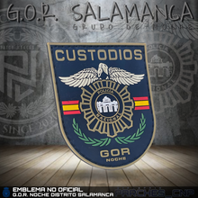 Cargar imagen en el visor de la galería, EMBLEMA DE BRAZO G.O.R. NOCHE DISTRITO SALAMANCA - MADRID

