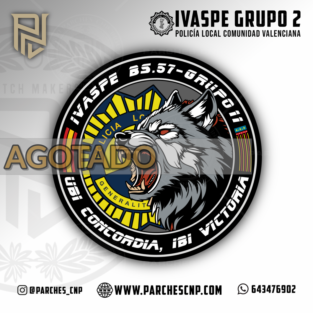 EMBLEMA CONMEMORATIVO IVASPE BS-57 GRUPO II