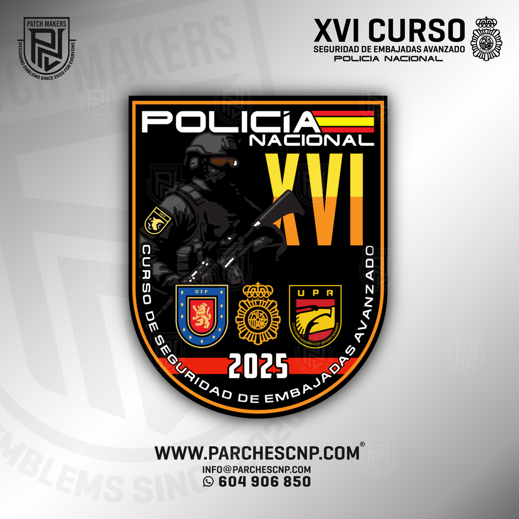 CURSO XVI DE SEGURIDAD DE EMBAJADAS AVANZADO
