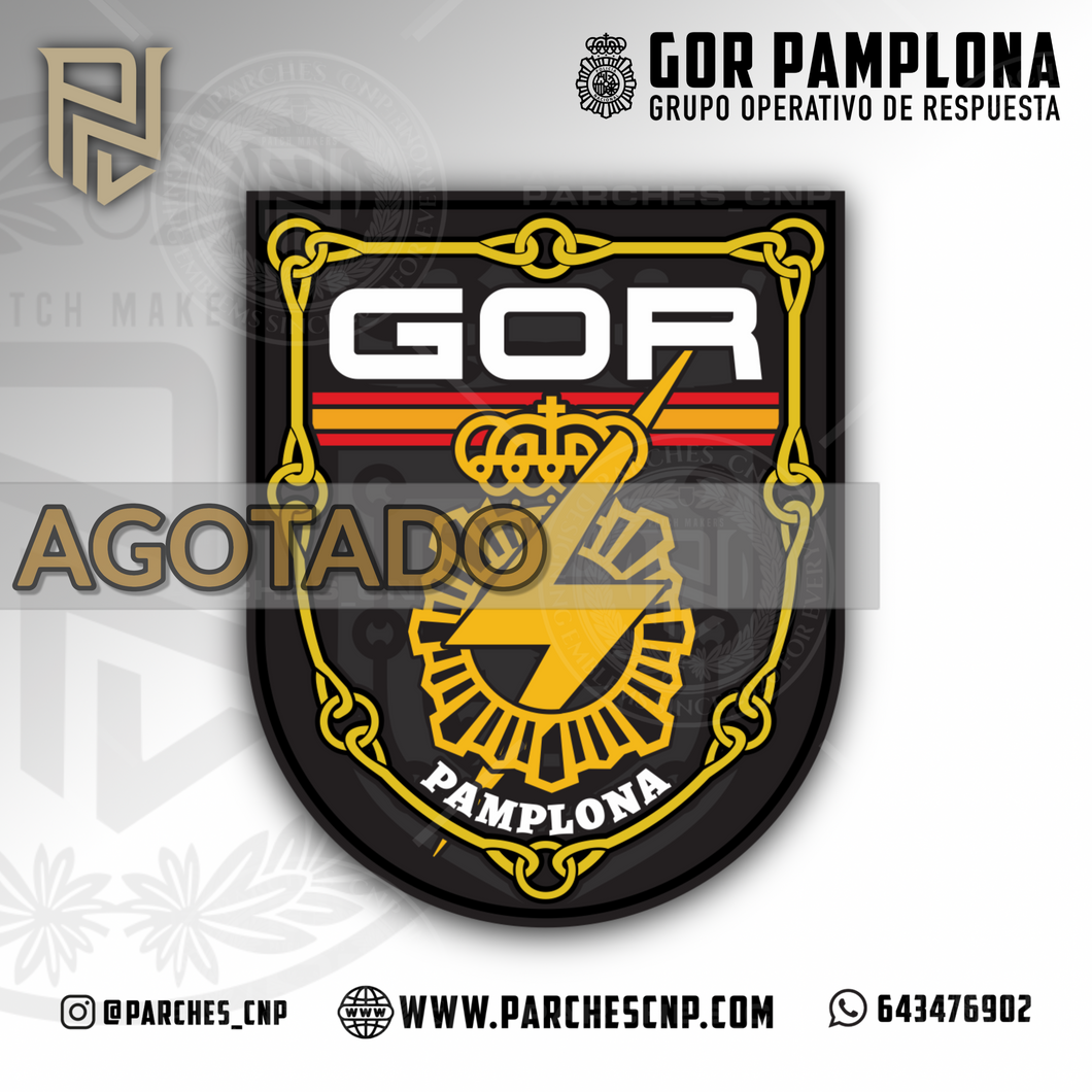 EMBLEMA DE BRAZO G.O.R. PAMPLONA