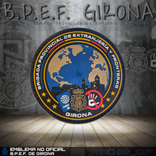 Cargar imagen en el visor de la galería, EMBLEMA BRIGADA PROVINCIAL EXTRANJERÍA Y FRONTERAS DE GIRONA
