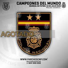 Cargar imagen en el visor de la galería, EMBLEMA POLICÍA NACIONAL CAMPEÓN DEL MUNDO

