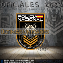 Cargar imagen en el visor de la galería, EMBLEMA CONMEMORATIVO PROMOCIÓN XXXIl OFICIAL DE POLICÍA 2023/24
