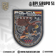 Cargar imagen en el visor de la galería, EMBLEMA DE LA BRIGADA PROVINCIAL DE INFORMACIÓN (GRUPO 51) MADRID
