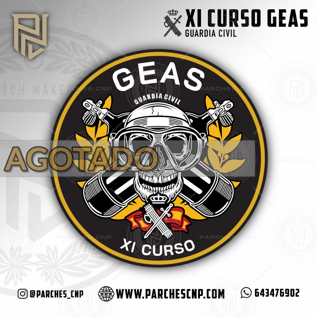 EMBLEMA GUARDIA CIVIL CURSO XI GEAS