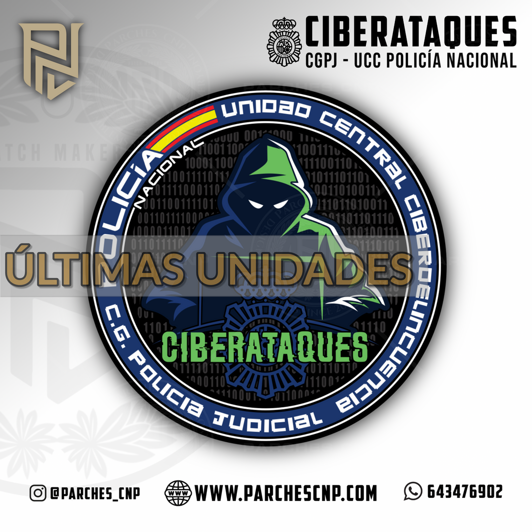EMBLEMA CIBERATAQUES - C.G. POLICÍA JUDICIAL - CIBERDELINCUENCIA