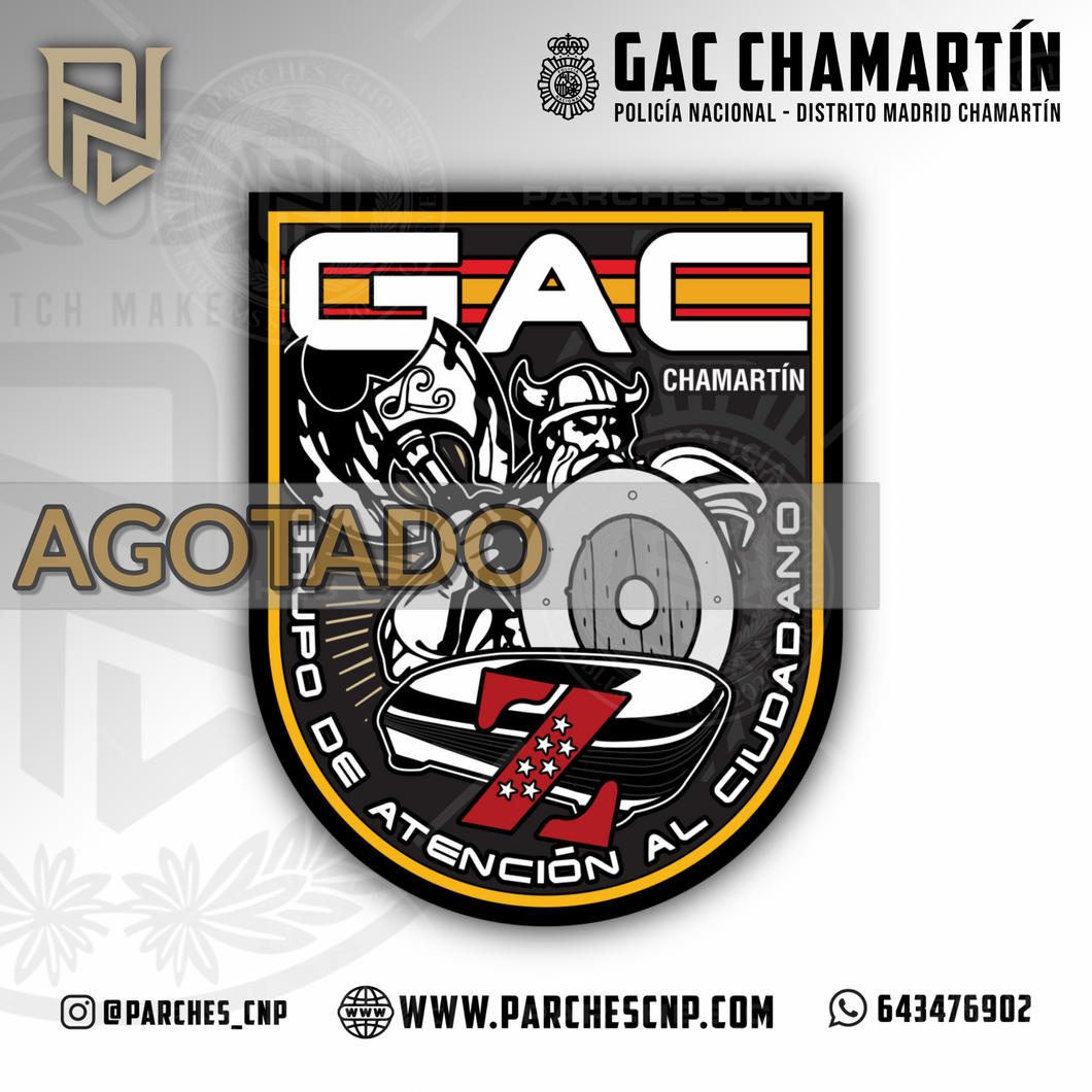 EMBLEMA BRAZO G.A.C. CHAMARTIN