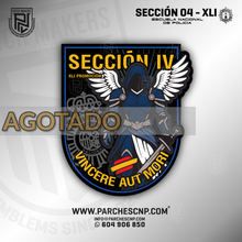 Cargar imagen en el visor de la galería, EMBLEMA SECCIÓN 04 PROMOCIÓN XLI - E.B. POLICÍA NACIONAL 2025-26
