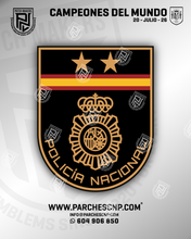 Cargar imagen en el visor de la galería, EMBLEMA POLICÍA NACIONAL CAMPEÓN DEL MUNDO
