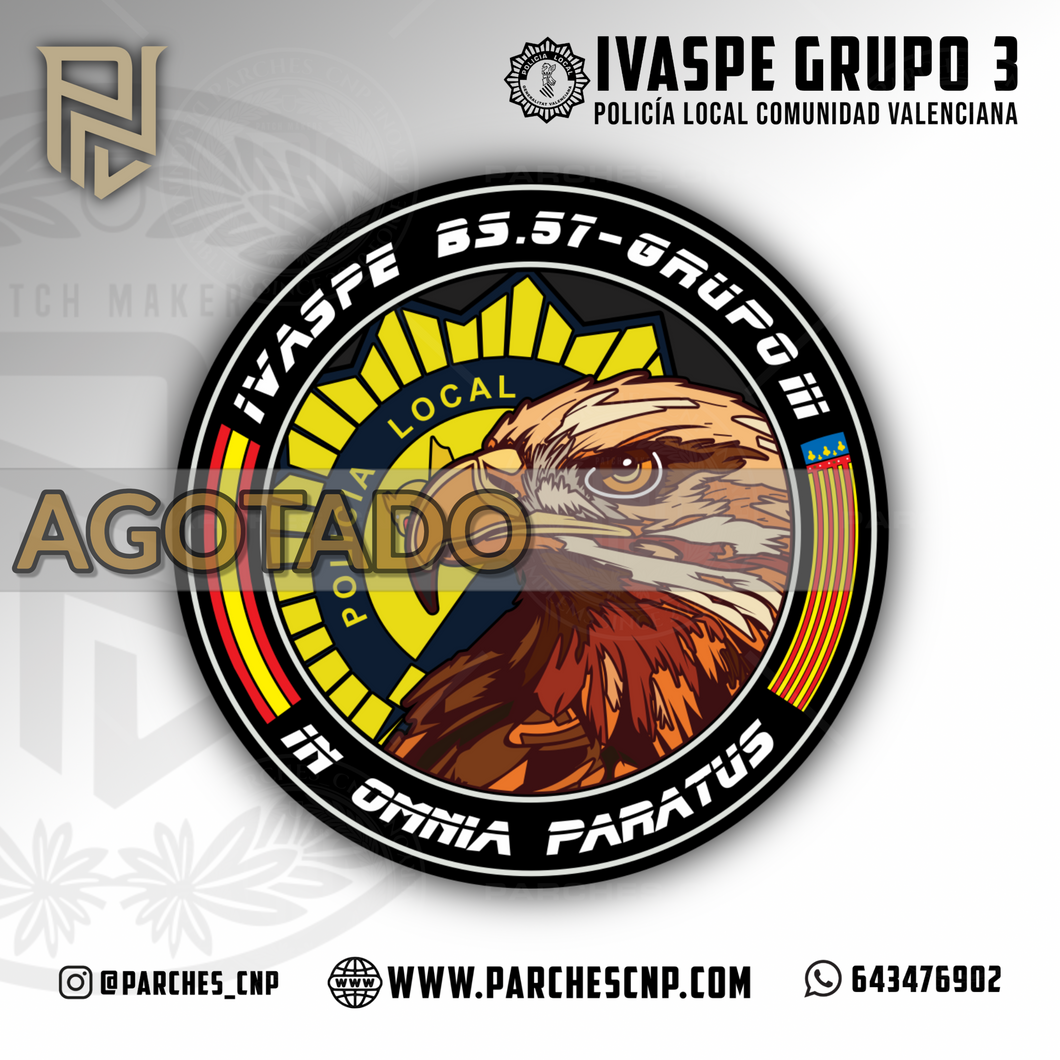 EMBLEMA CONMEMORATIVO IVASPE BS-57 GRUPO III