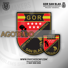 Cargar imagen en el visor de la galería, PARCHE DE BRAZO DEL G.O.R. DE SAN BLAS
