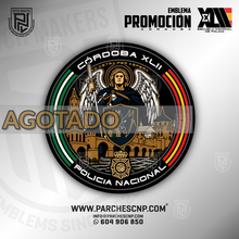 Cargar imagen en el visor de la galería, EMBLEMA PROMOCIÓN XLII E.B. - P. DE CÓRDOBA - POLICÍA NACIONAL
