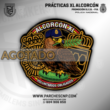 Cargar imagen en el visor de la galería, EMBLEMA CONMEMORATIVO PRÁCTICAS XL  - ALCORCÓN
