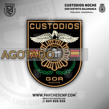Cargar imagen en el visor de la galería, EMBLEMA DE BRAZO G.O.R. NOCHE DISTRITO SALAMANCA - MADRID
