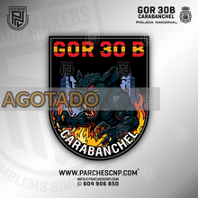 Cargar imagen en el visor de la galería, EMBLEMA DE BRAZO G.O.R. CARABANCHEL 30B
