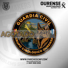 Cargar imagen en el visor de la galería, EMBLEMA SERVICIO CINOLÓGICO OURENSE GUARDIA CIVIL
