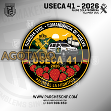 Cargar imagen en el visor de la galería, EMBLEMA GUARDIA CIVIL - COMANDANCIA DE HUELVA - USECA 41 - 2026
