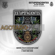 Cargar imagen en el visor de la galería, EMBLEMA ESTUPEFACIENTES DE LA COMISARÍA DE DISTRITO TETUÁN

