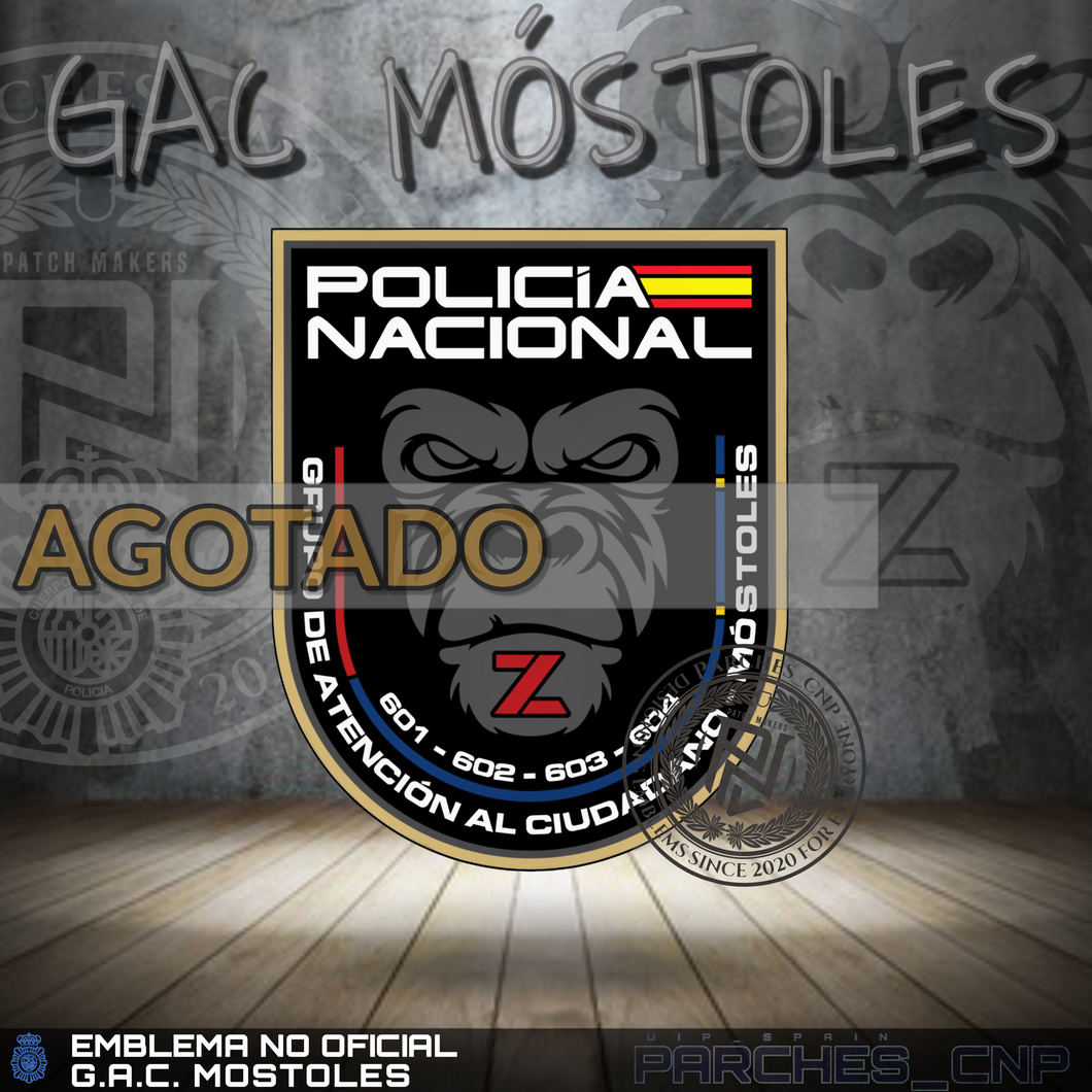 EMBLEMA DE BRAZO G.A.C. MÓSTOLES
