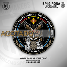 Cargar imagen en el visor de la galería, EMBLEMA BRIGADA PROVINCIAL DE INFORMACIÓN DE GIRONA
