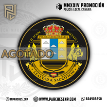 Cargar imagen en el visor de la galería, EMBLEMA POLICIA LOCAL CANARIA PROMOCIÓN MMXXIV
